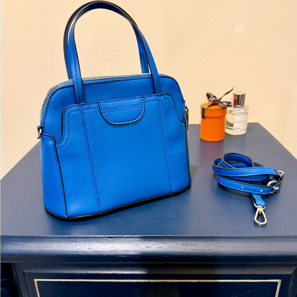 Steve Madden Blue Tote